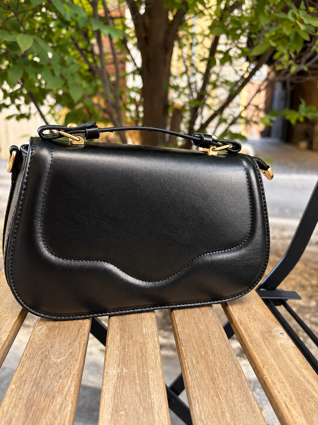 Borsa in Ecopelle con Tracolla