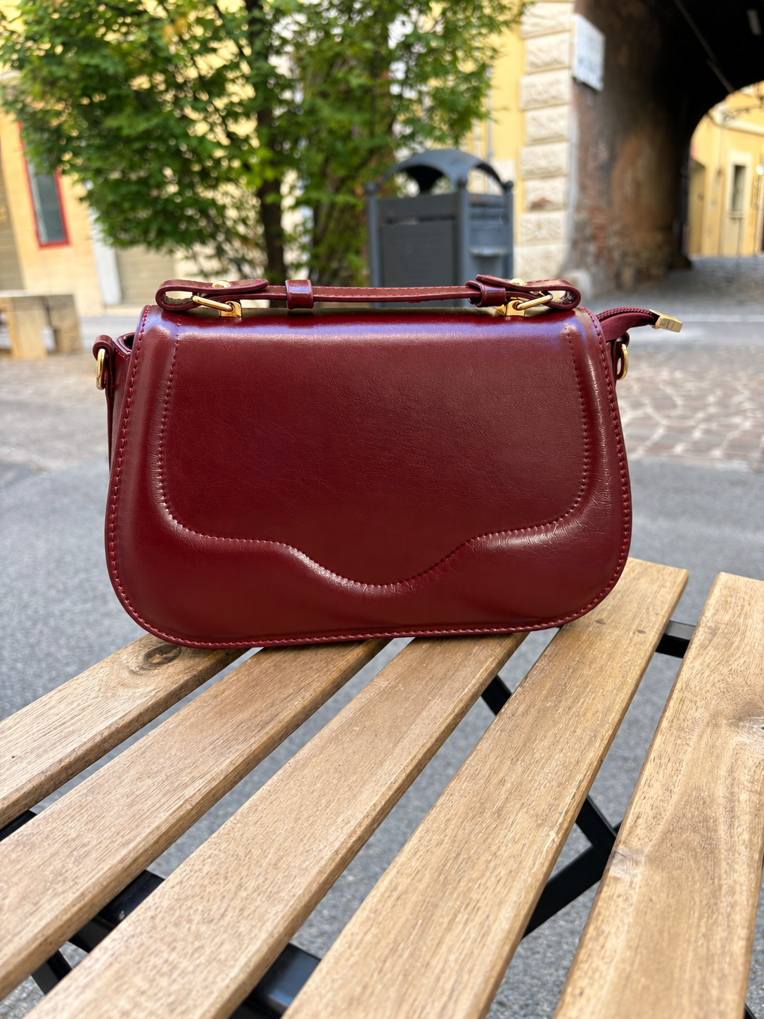Borsa in Ecopelle con Tracolla