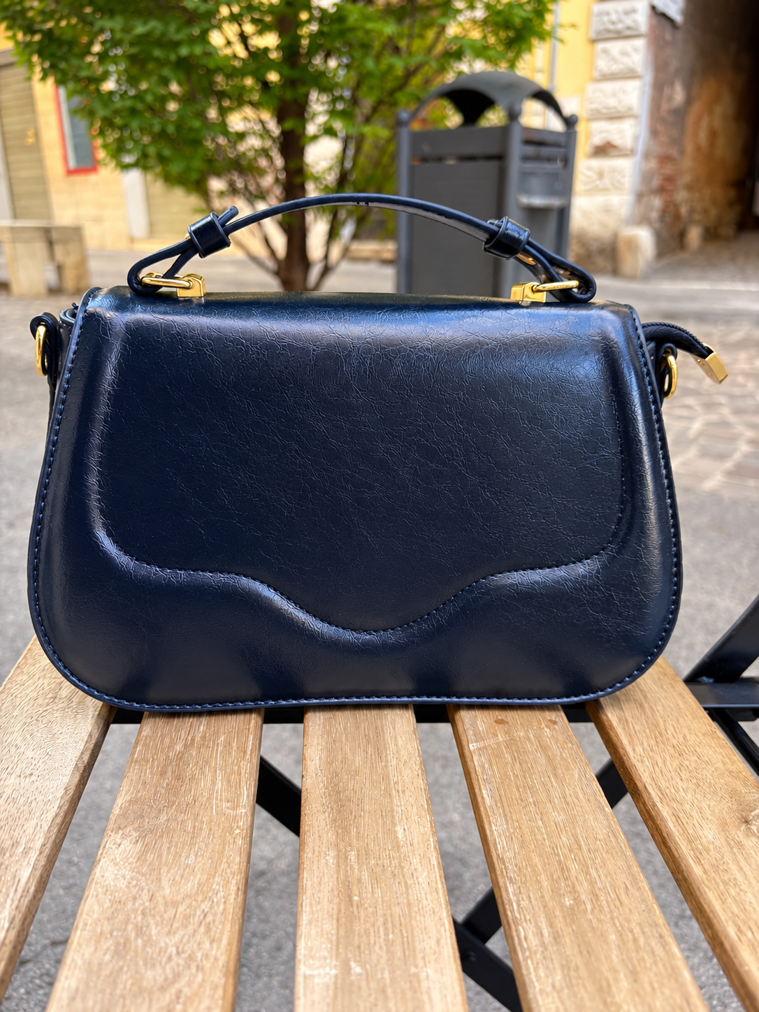 Borsa in Ecopelle con Tracolla
