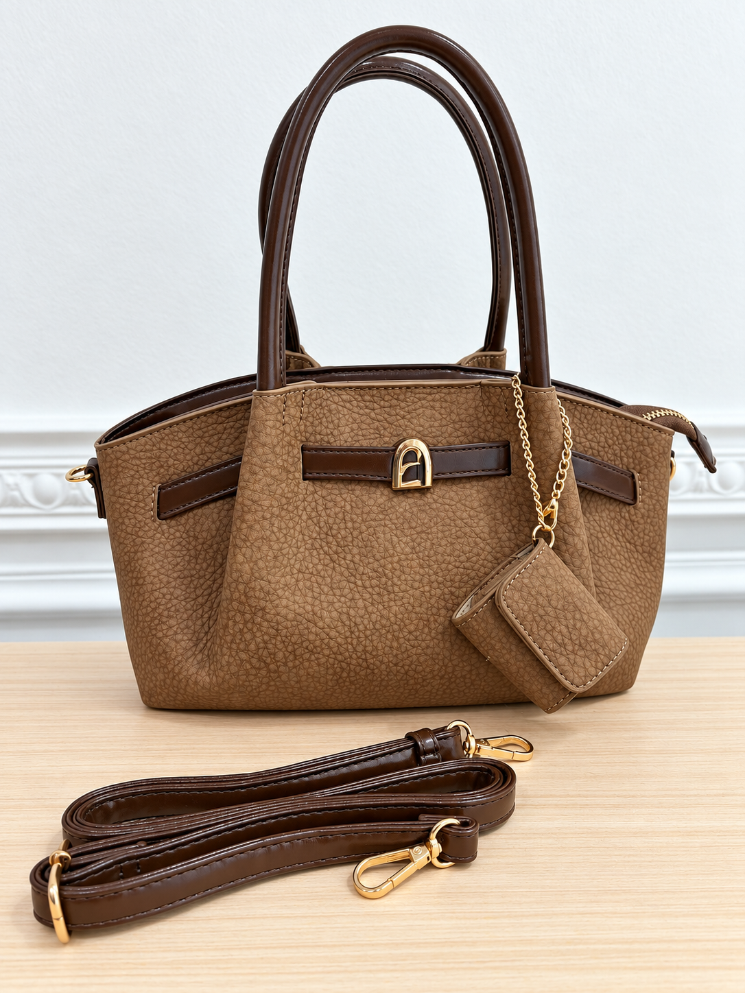 Borsa in Ecopelle con Tracolla