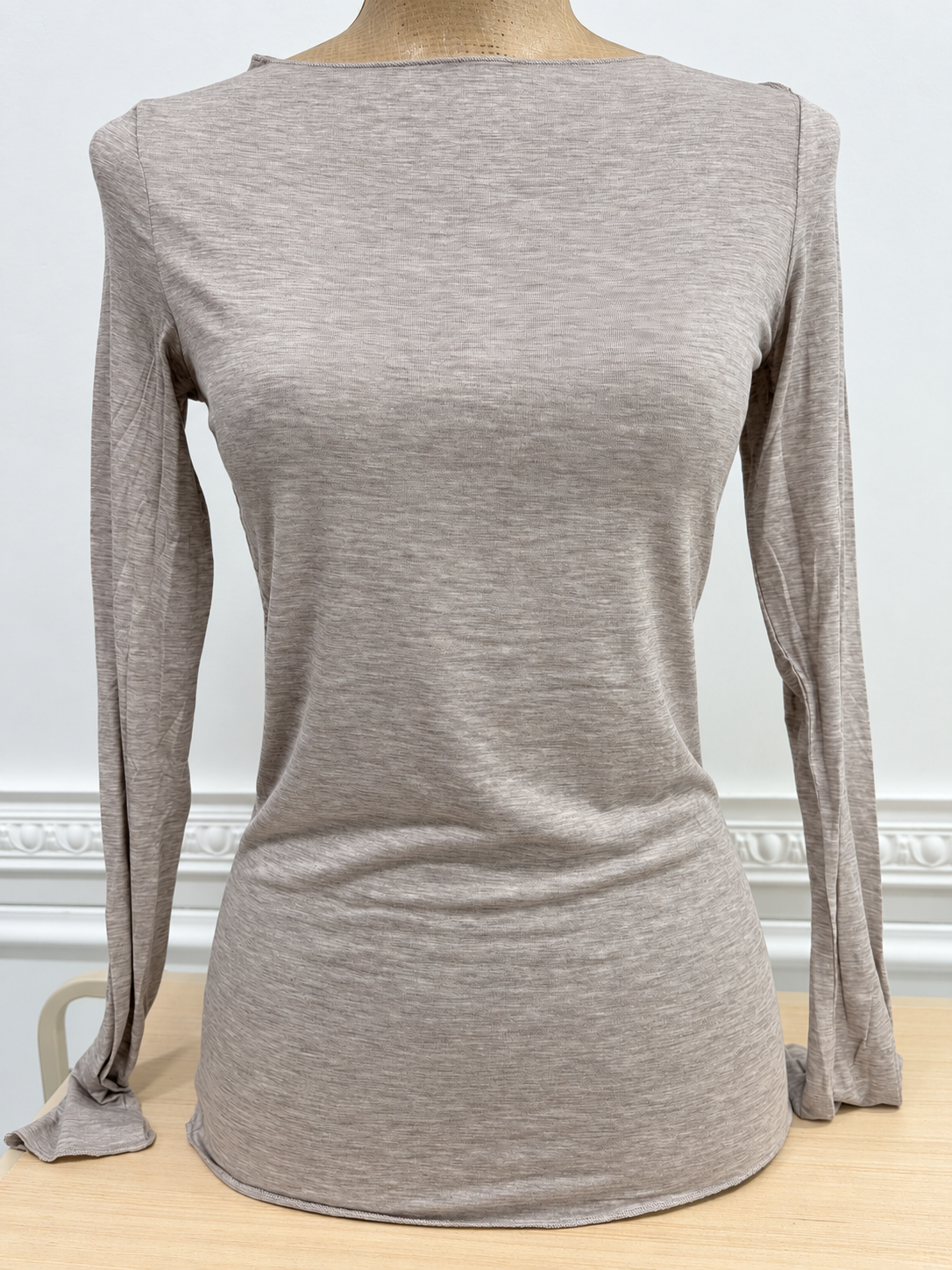 Maglia Girocollo Misto Cashmere