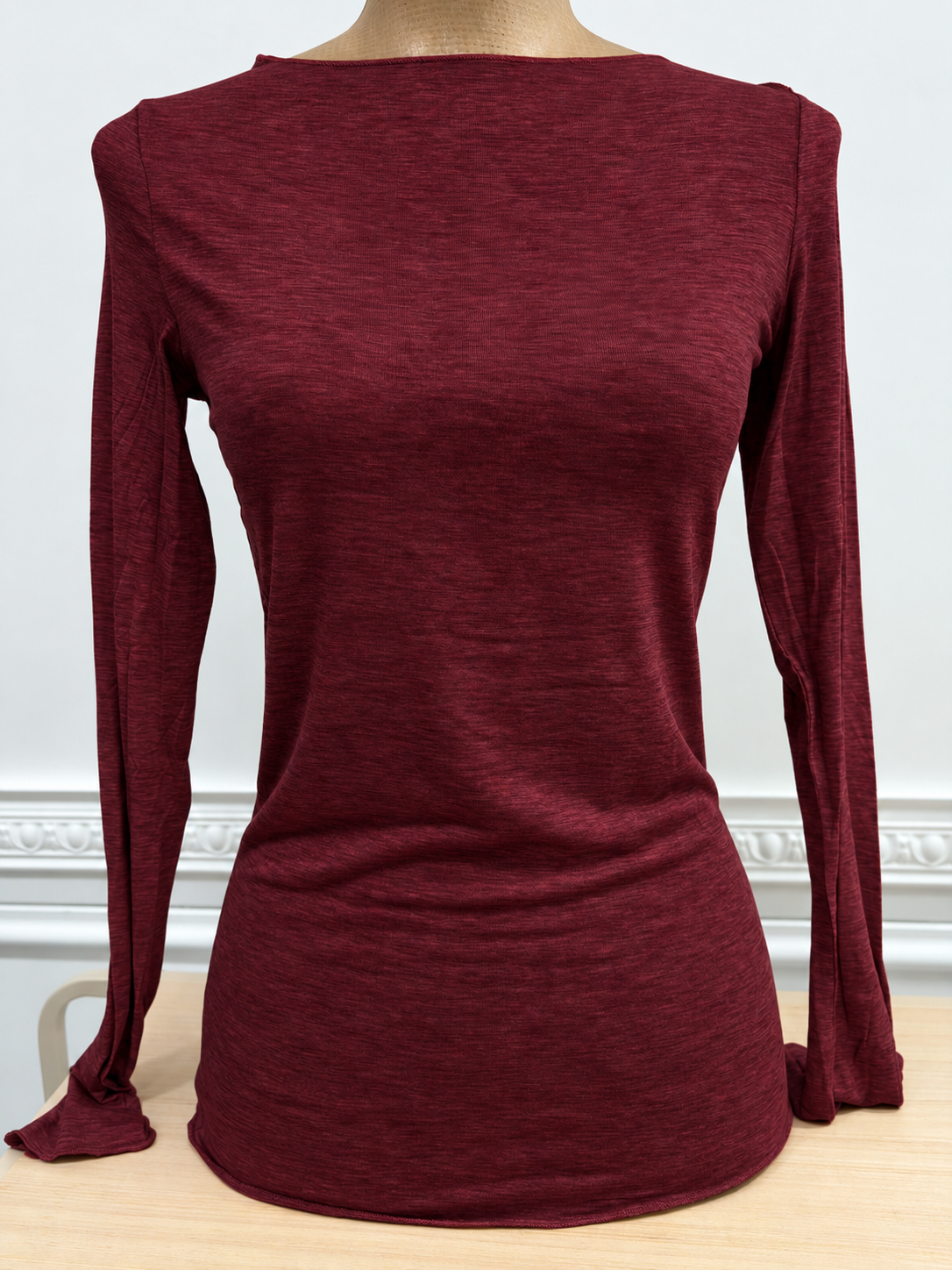 Maglia Girocollo Misto Cashmere