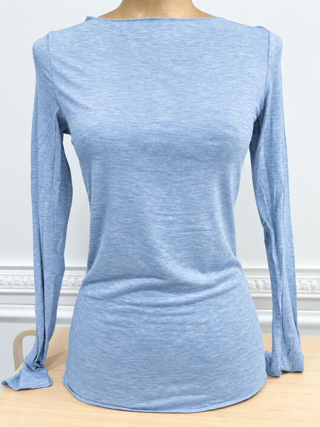 Maglia Girocollo Misto Cashmere
