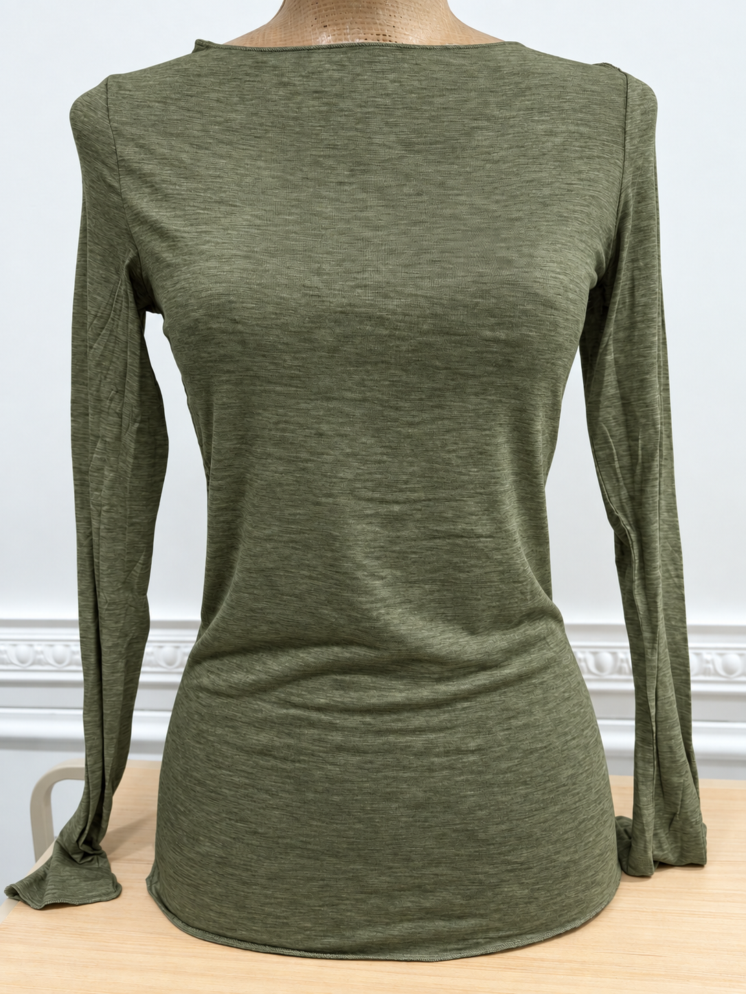 Maglia Girocollo Misto Cashmere