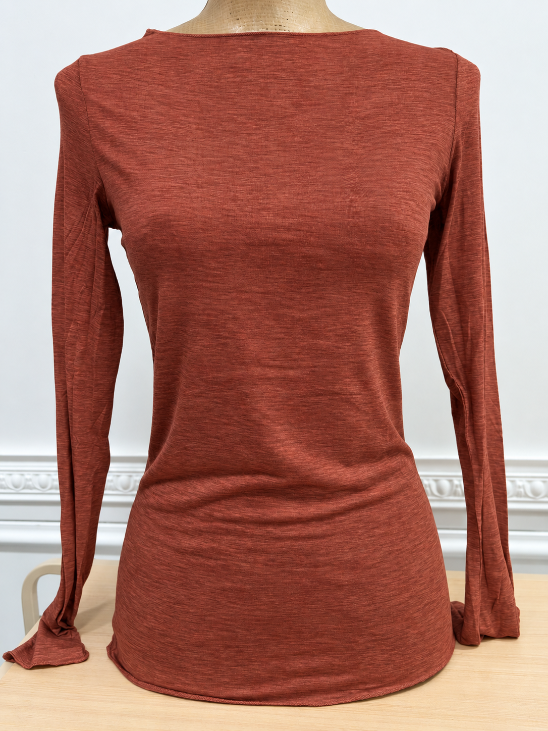 Maglia Girocollo Misto Cashmere