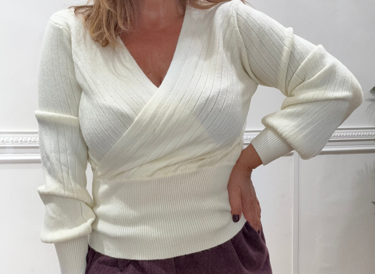 MAGLIA INCROCIATA ILARY