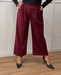 Pantalone Gris – Gamba Ampia con Elastico Posteriore